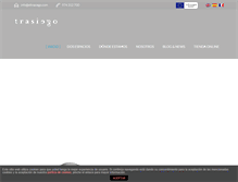 Tablet Screenshot of eltrasiego.com